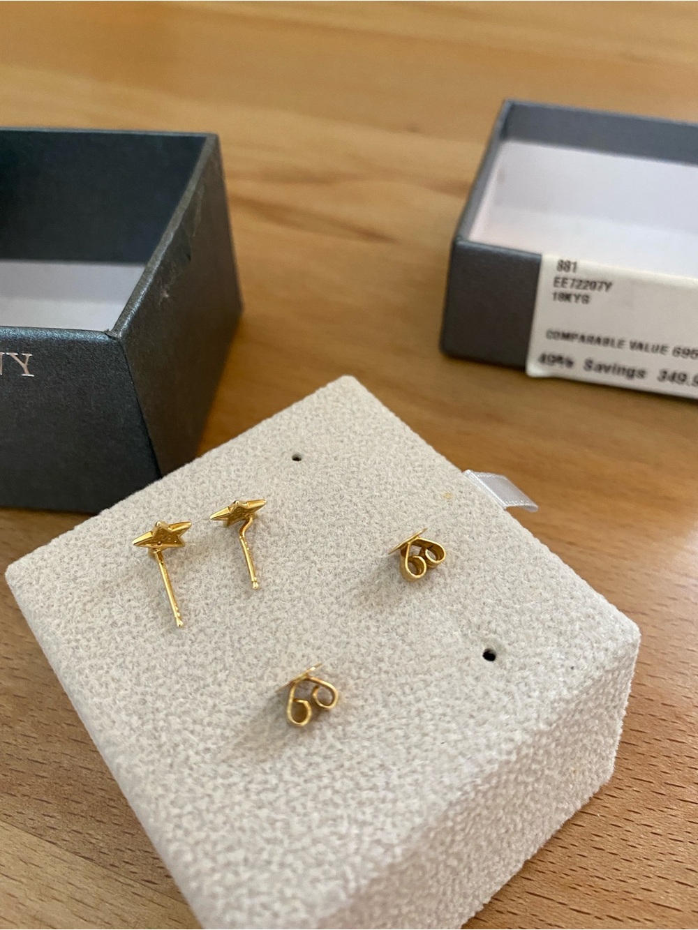 Bony Levy Gold Star 18K Yellow Gold  Stud Earrings - Picture 9 of 14